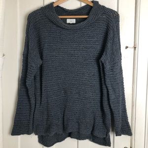 Lou & Grey Surfcomber Sweater Gray Medium